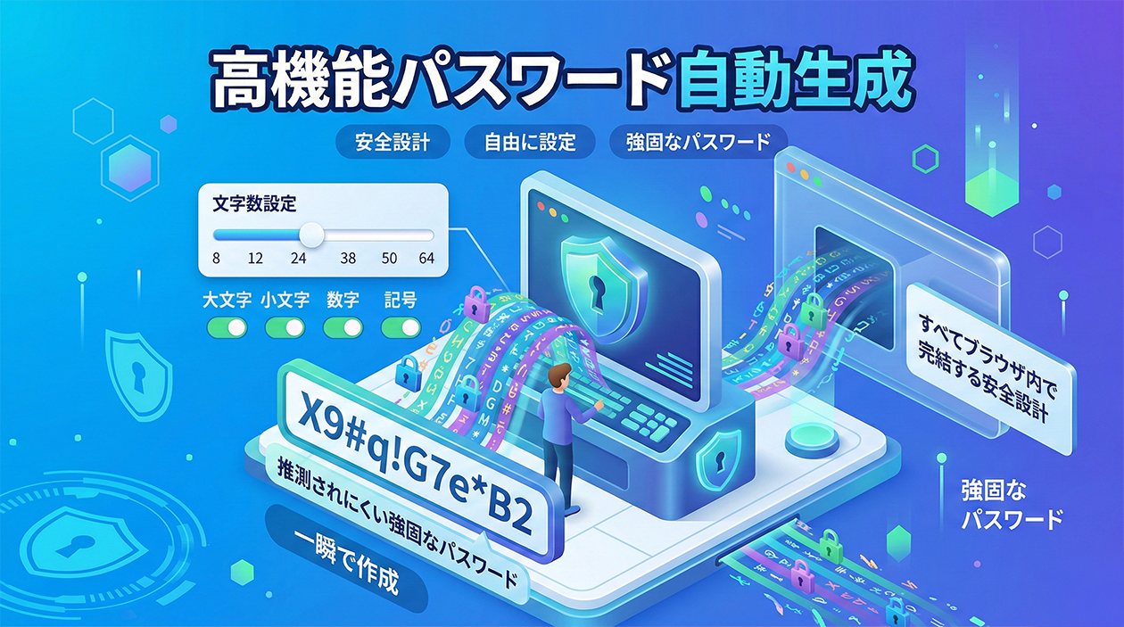 パスワード自動生成ツール